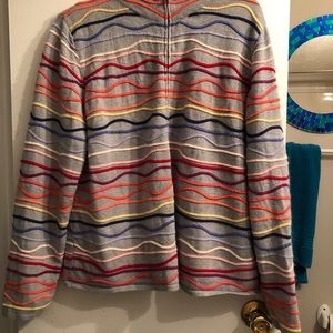 Full zipper sweater xl